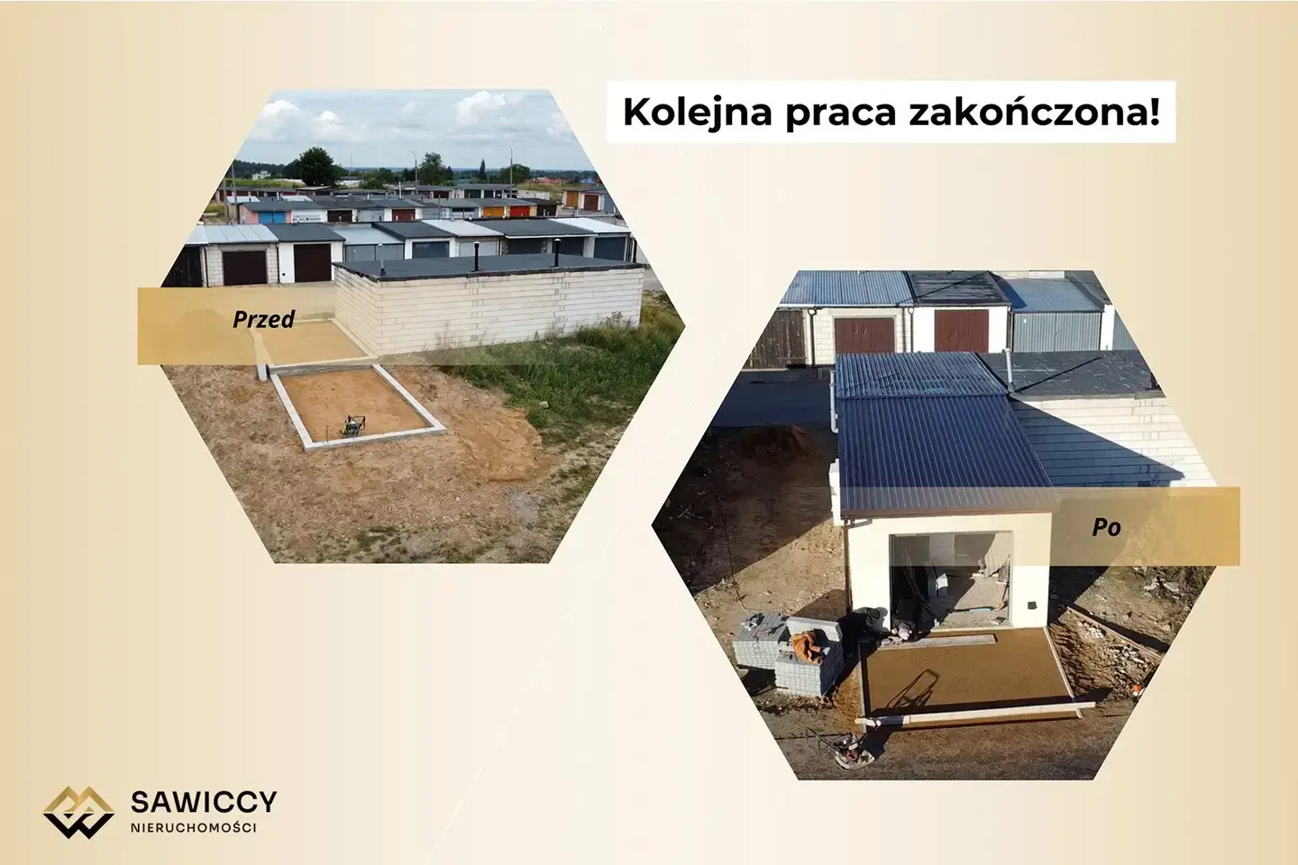 nowoczesne garaze - dabrowa bialostocka